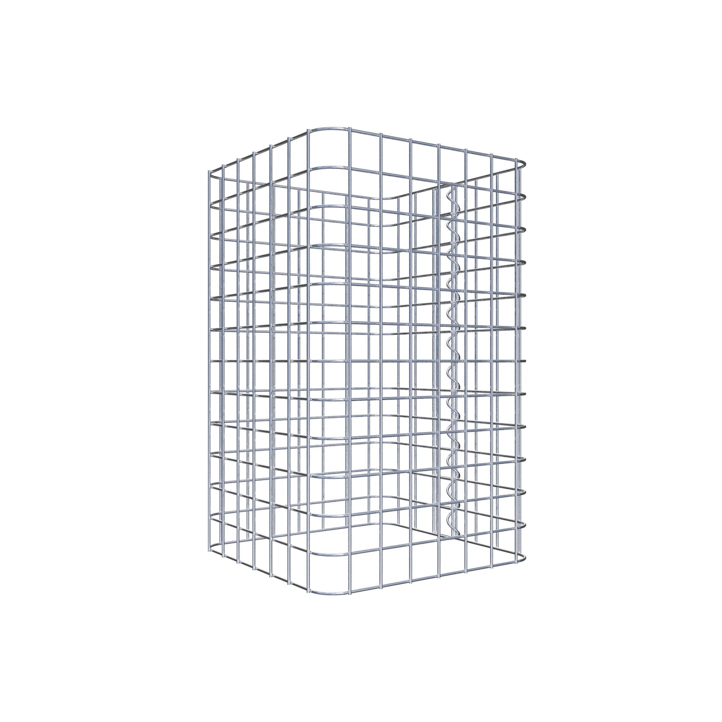 Colonne de gabion 37 x 37 cm MW 5 x 5 cm carré