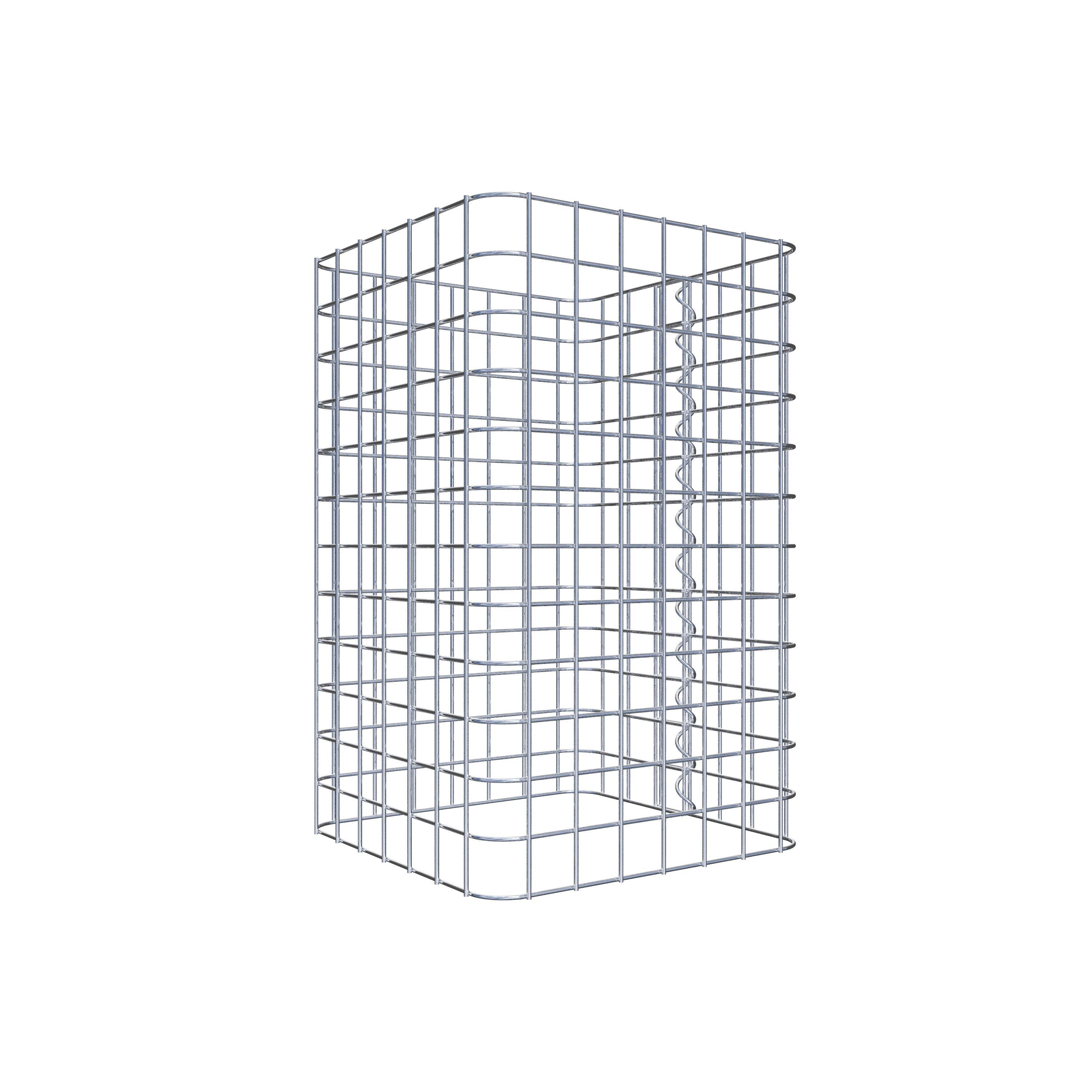 Gabion column 37 x 37 cm MW 5 x 5 cm square