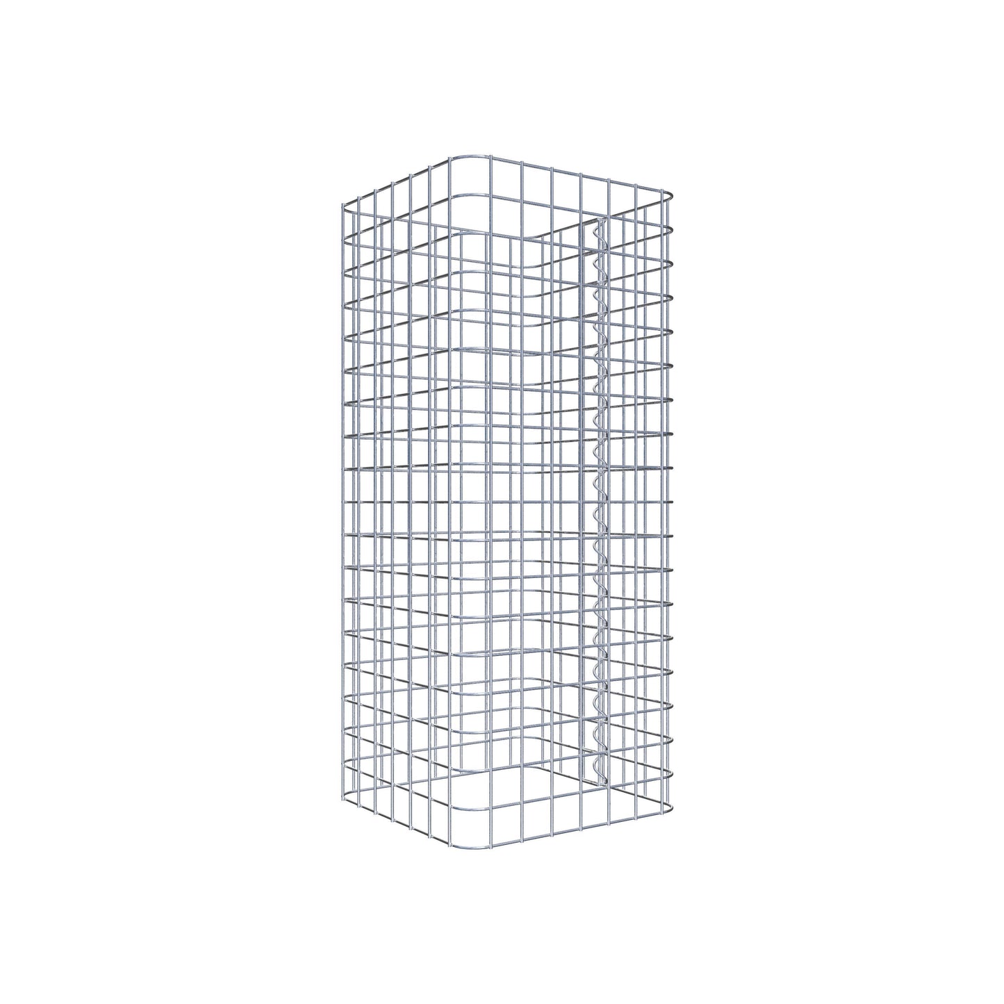 Colonne de gabion 37 x 37 cm MW 5 x 5 cm carré