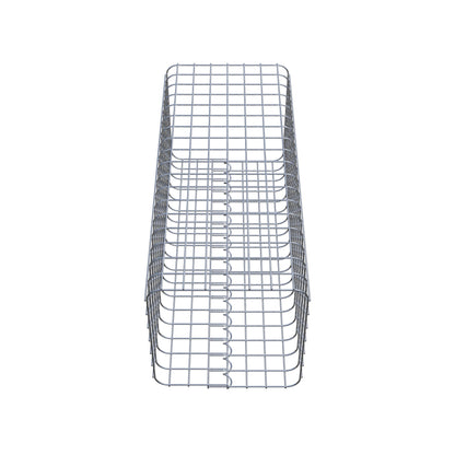 Colonne de gabion 37 x 37 cm MW 5 x 5 cm carré