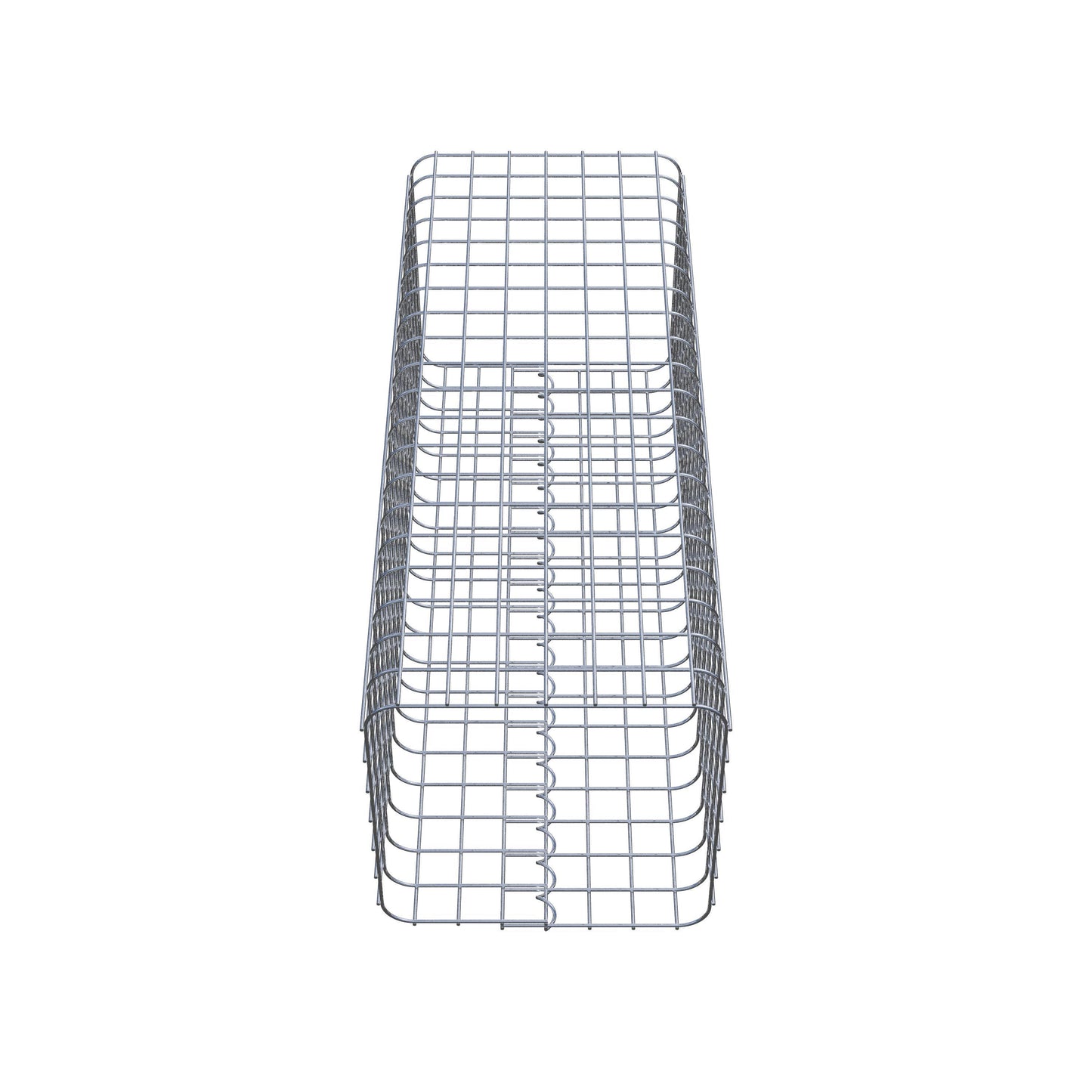 Colonne de gabion 37 x 37 cm MW 5 x 5 cm carré