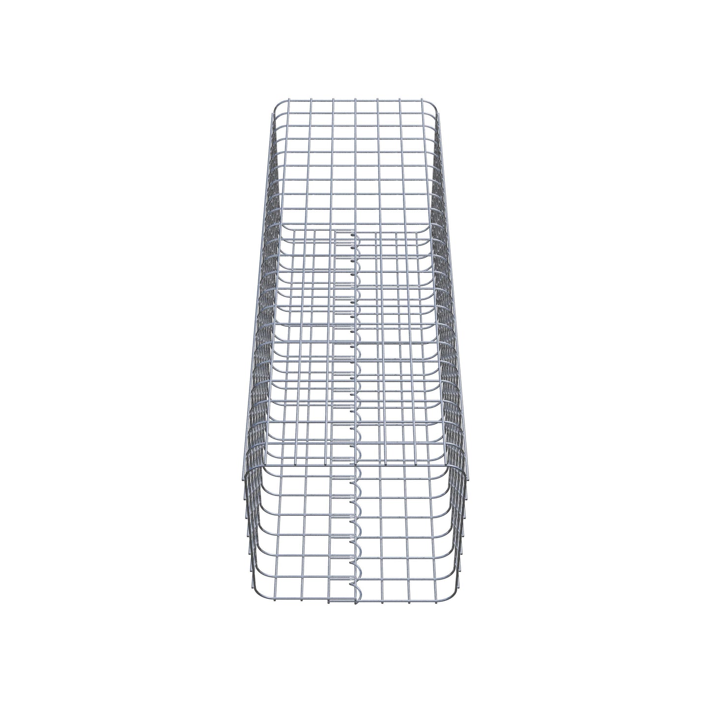 Colonne de gabion 37 x 37 cm MW 5 x 5 cm carré
