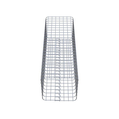 Colonne de gabion 37 x 37 cm MW 5 x 5 cm carré