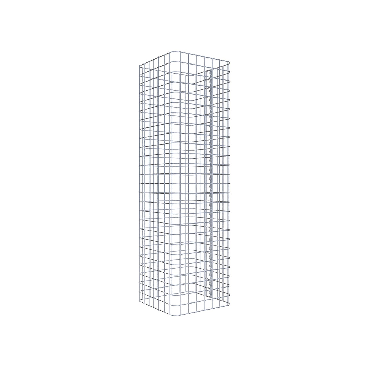 Colonne de gabion 37 x 37 cm MW 5 x 5 cm carré