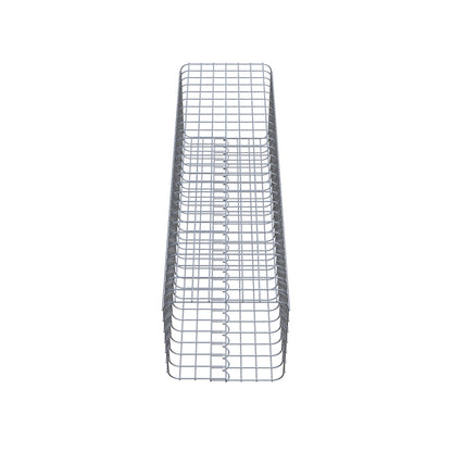 Colonne de gabion 37 x 37 cm MW 5 x 5 cm carré