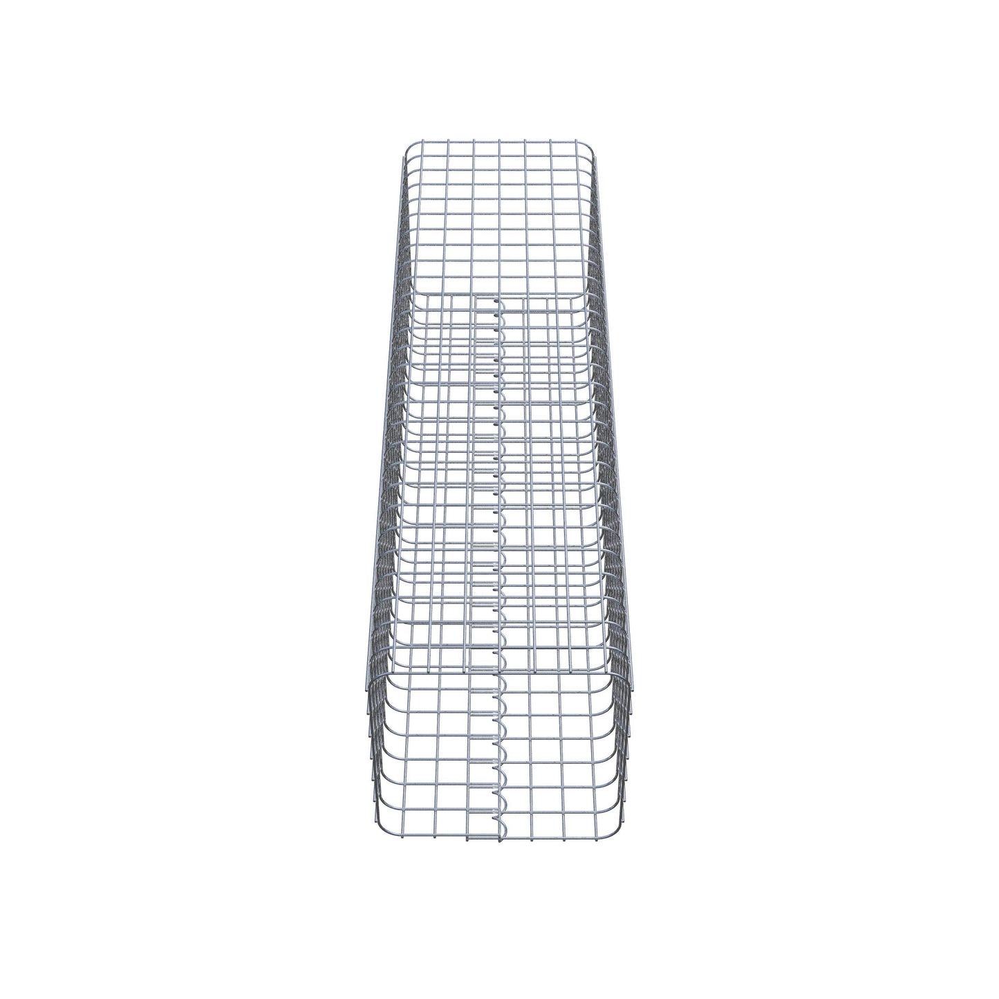 Colonne de gabion 37 x 37 cm MW 5 x 5 cm carré