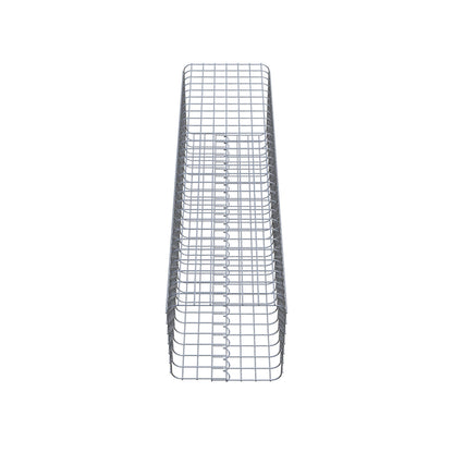 Colonne de gabion 37 x 37 cm MW 5 x 5 cm carré