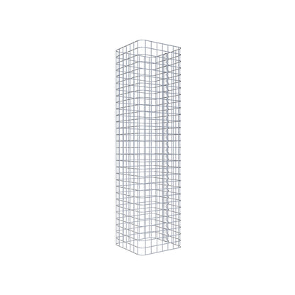 Colonne de gabion 37 x 37 cm MW 5 x 5 cm carré