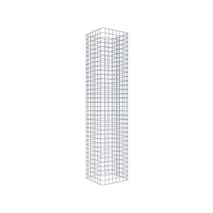 Colonne de gabion 37 x 37 cm MW 5 x 5 cm carré