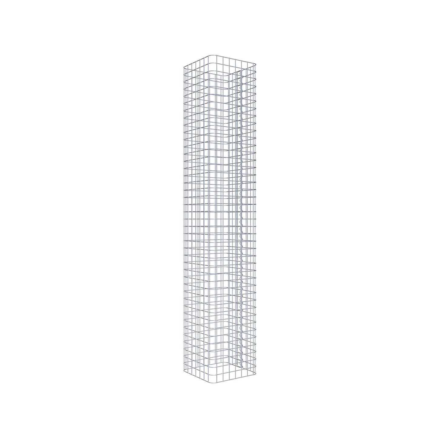 Colonne de gabion 37 x 37 cm MW 5 x 5 cm carré