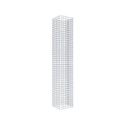 Colonne de gabion 37 x 37 cm MW 5 x 5 cm carré