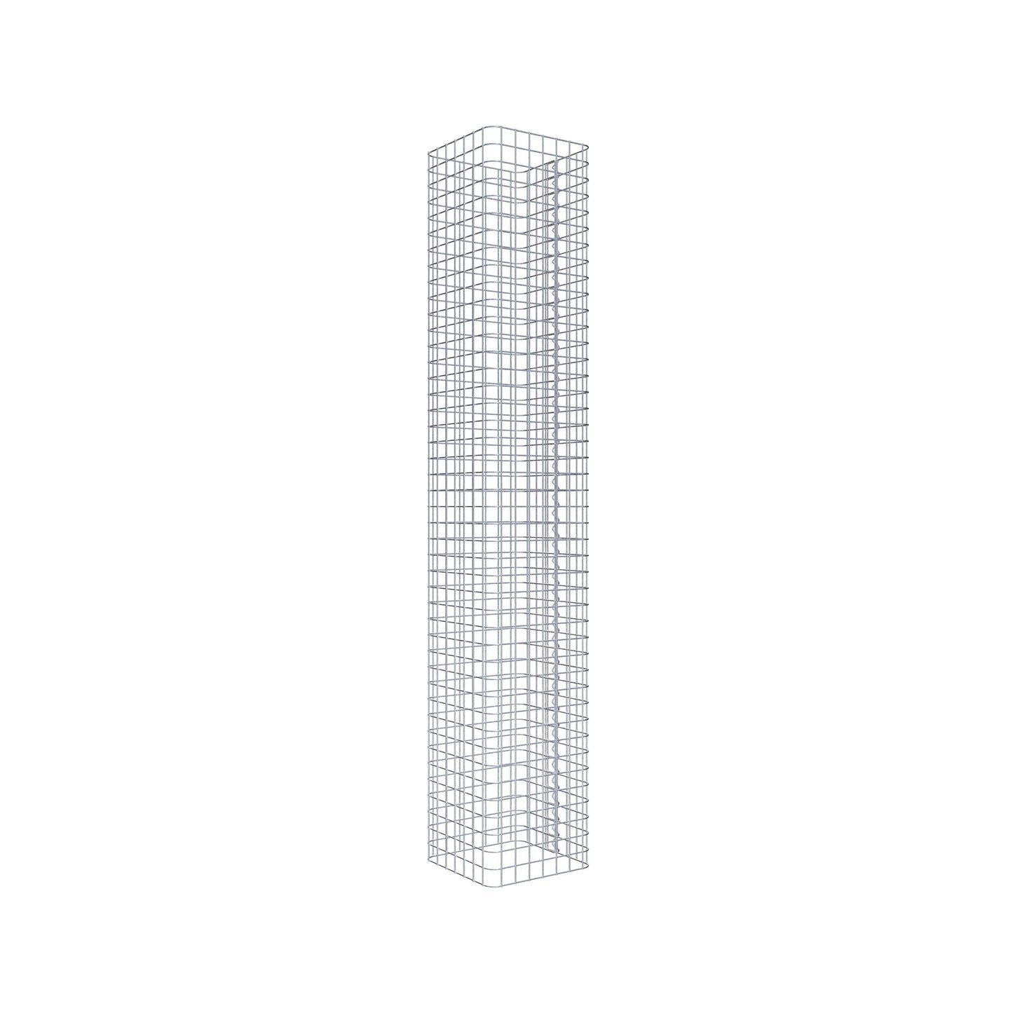 Colonne de gabion 37 x 37 cm MW 5 x 5 cm carré