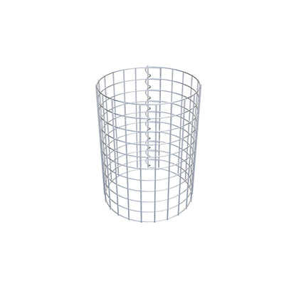 Gabionpelare diameter 37 cm MW 5 x 5 cm rund