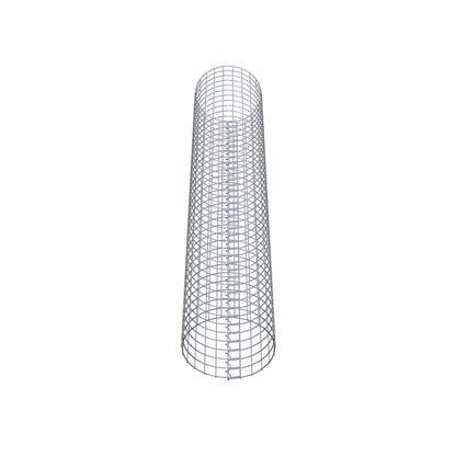 Gabionpelare diameter 37 cm MW 5 x 5 cm rund