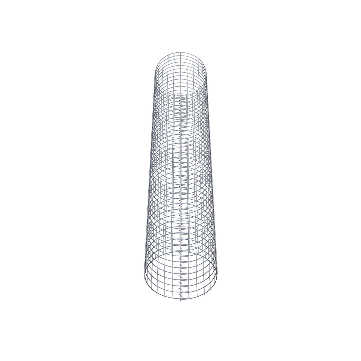 Coluna de gabião diâmetro 42 cm MW 5 x 5 cm redondo