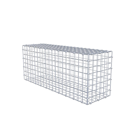Gabion 100 cm x 40 cm x 30 cm (L x H x D), mesh size 5 x 5 cm, spiral ring