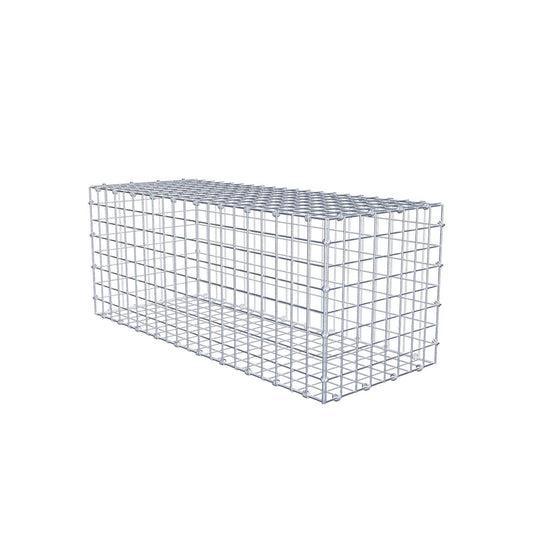 Gabion 100 cm x 40 cm x 40 cm (L x H x D), mesh size 5 x 5 cm, spiral ring