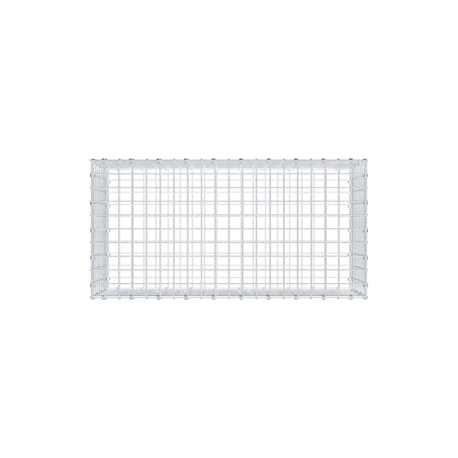 Gabion 100 cm x 40 cm x 50 cm (L x H x D), maskestørrelse 5 x 5 cm, spiralring