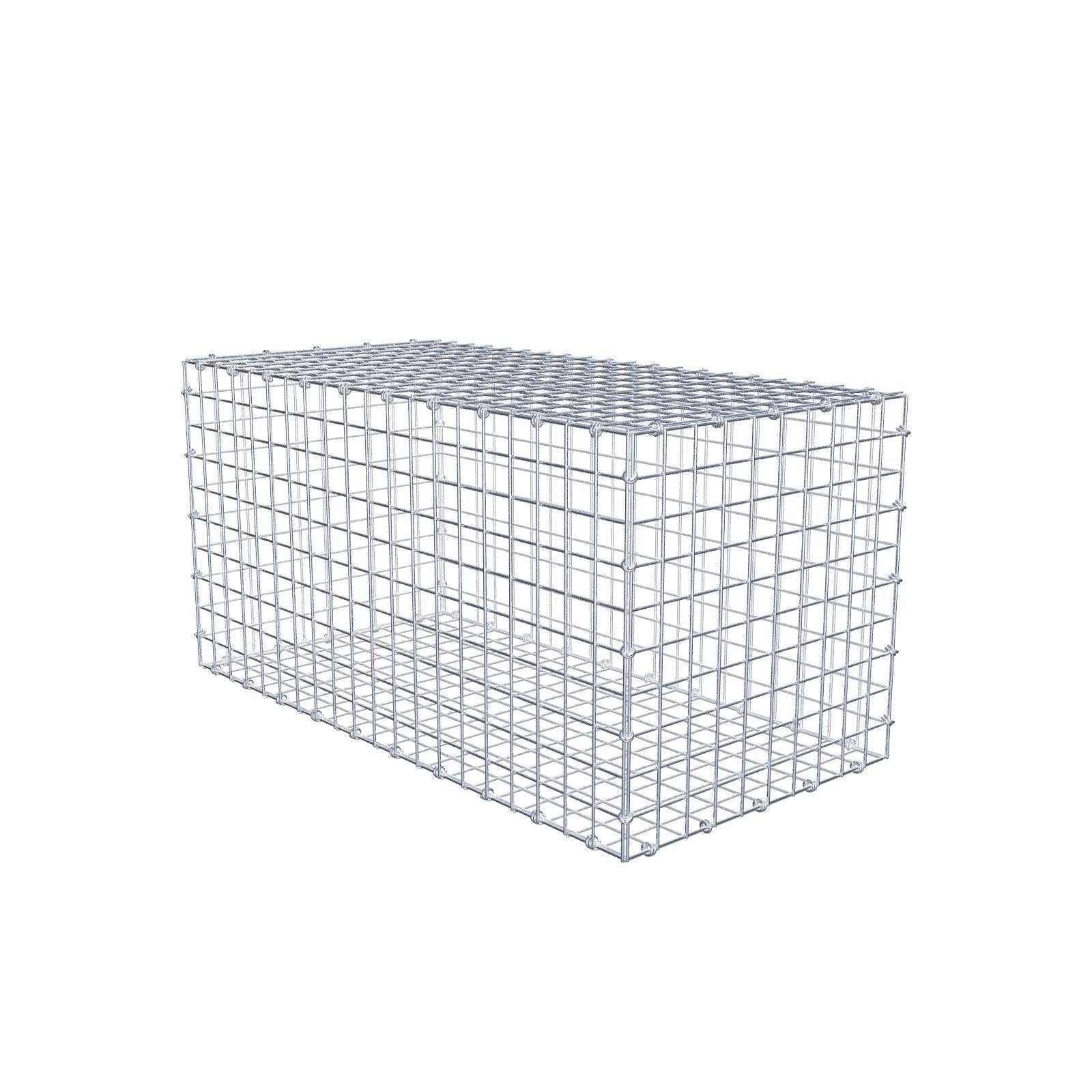 Gabion 100 cm x 50 cm x 50 cm (L x H x D), mesh size 5 x 5 cm, spiral ring