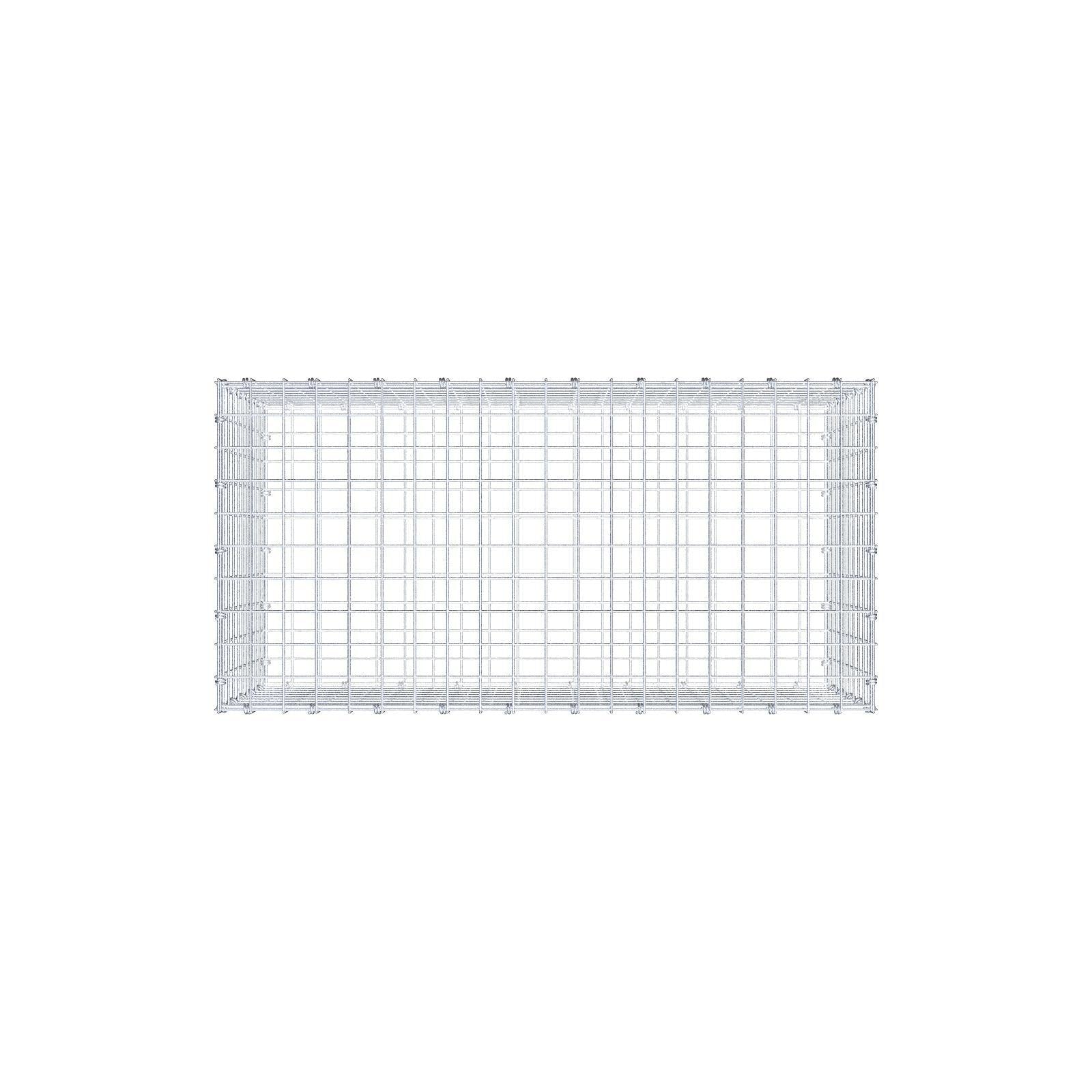 Gabion 100 cm x 50 cm x 50 cm (L x H x D), maskestørrelse 5 x 5 cm, spiralring