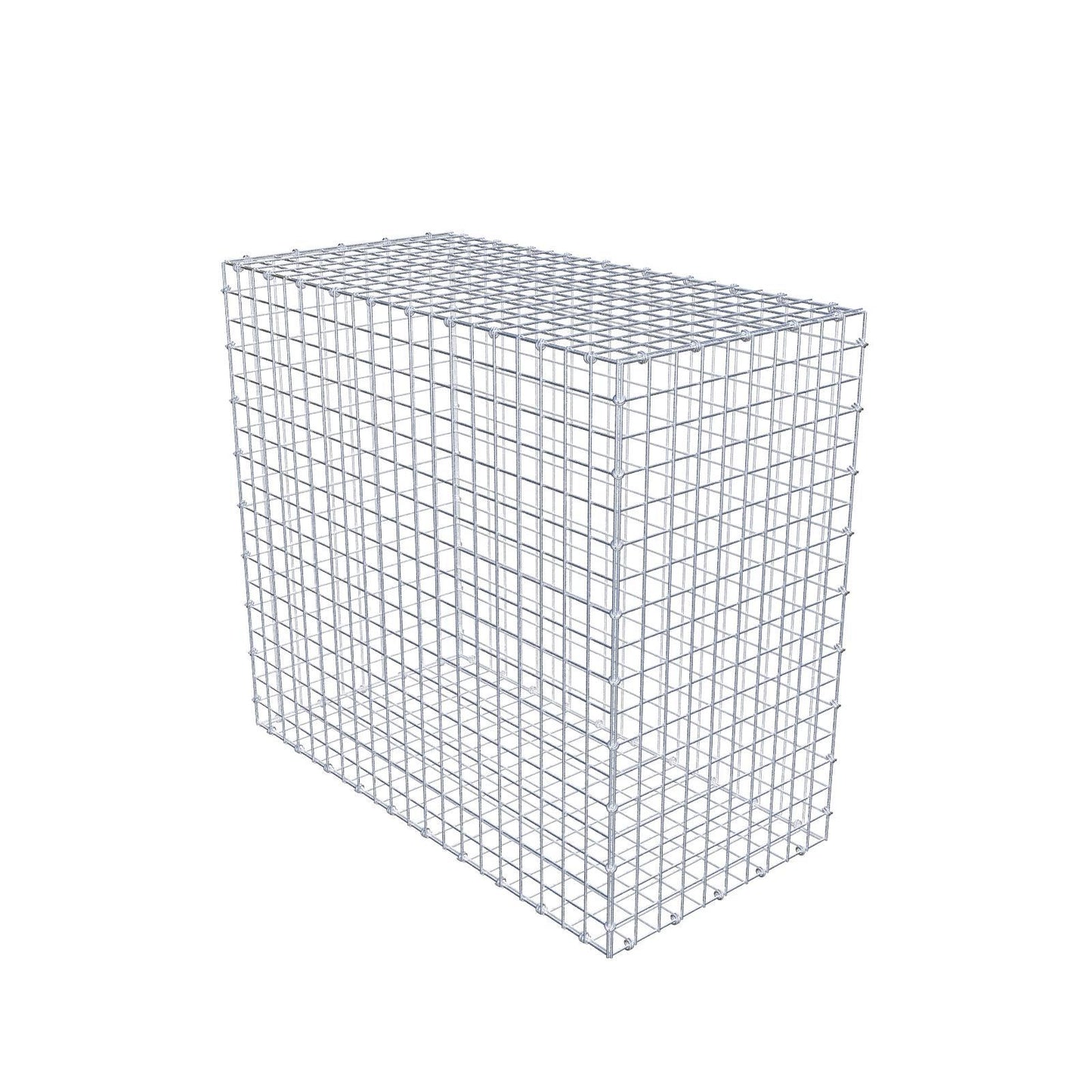 Gabion 100 cm x 90 cm x 50 cm (L x H x P), mailles 5 x 5 cm, anneau en spirale