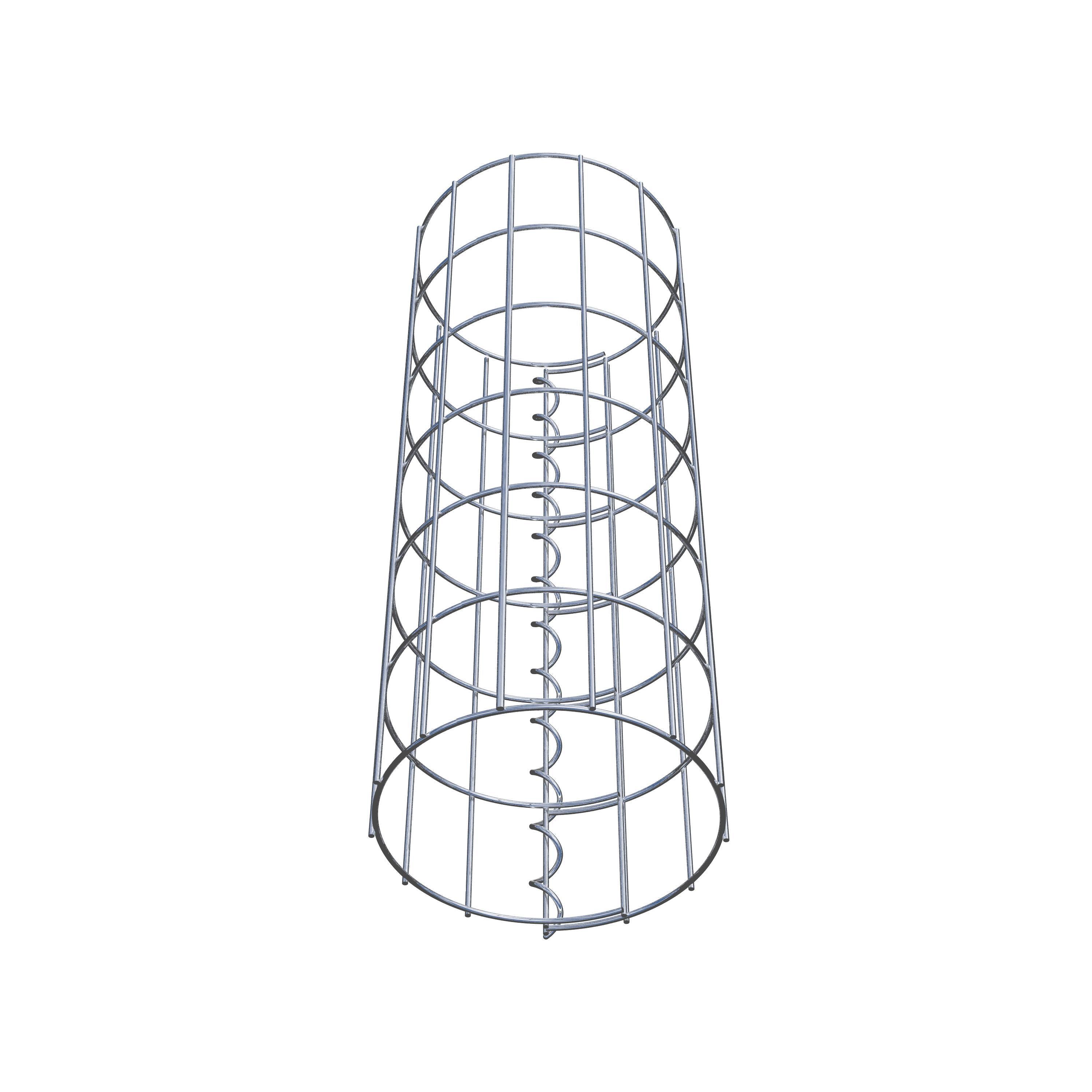 Colonna di gabbioni diametro 22 cm, MW 5 x 10 cm rotonda