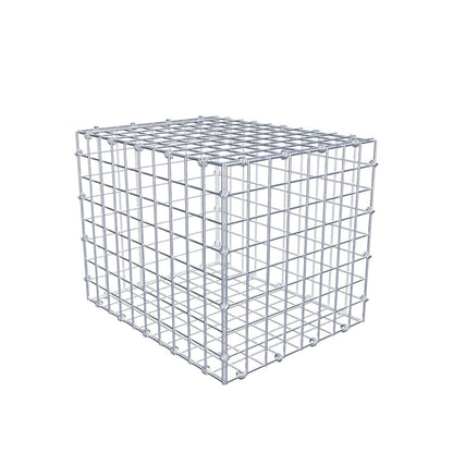 Gabion 50 cm x 40 cm x 40 cm (L x H x P), mailles 5 x 5 cm, anneau en spirale