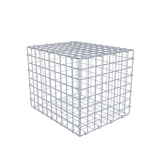 Gabion 50 cm x 40 cm x 40 cm (L x H x D), mesh size 5 x 5 cm, spiral ring