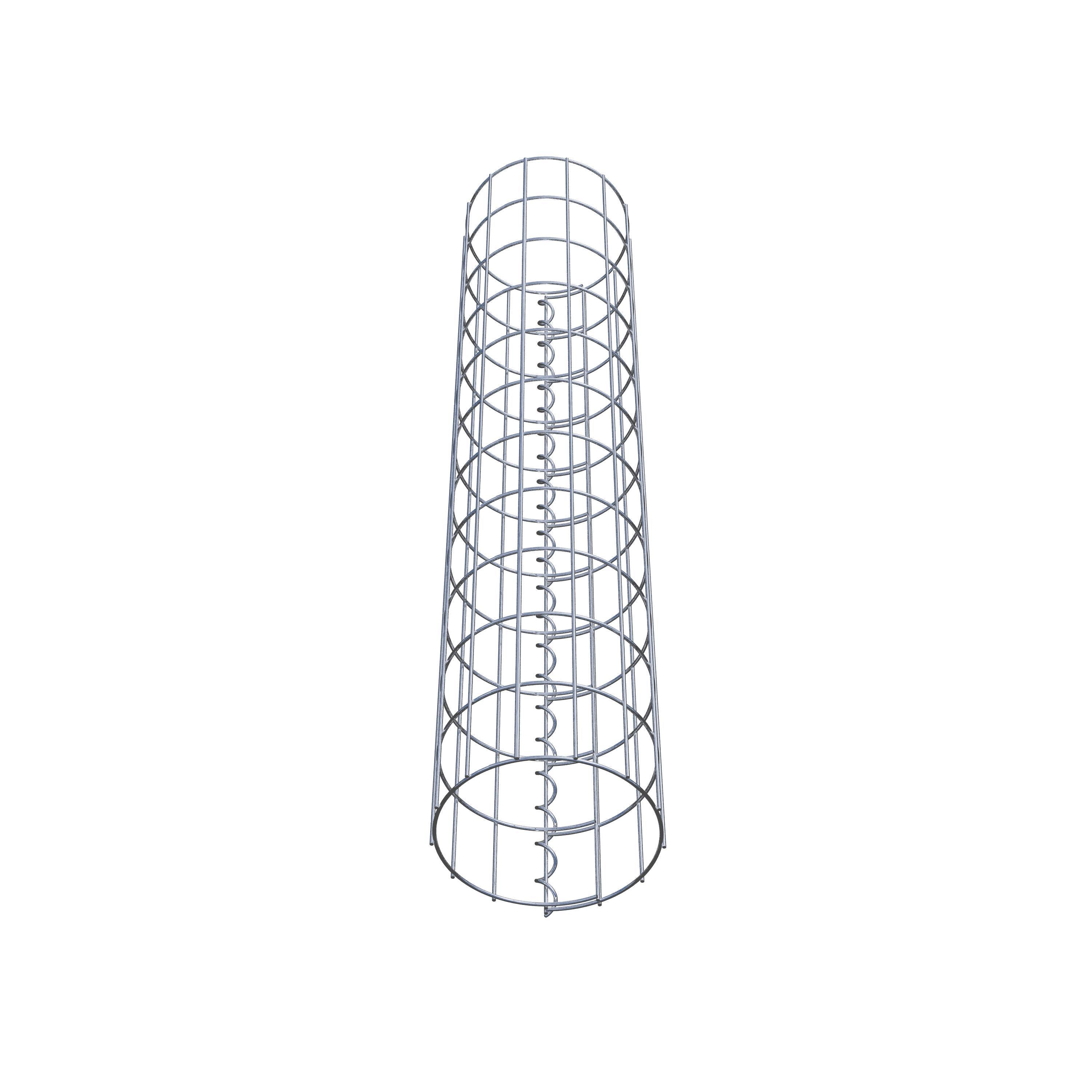 Gabionensäule Durchmesser 22 cm, MW 5 x 10 cm rund