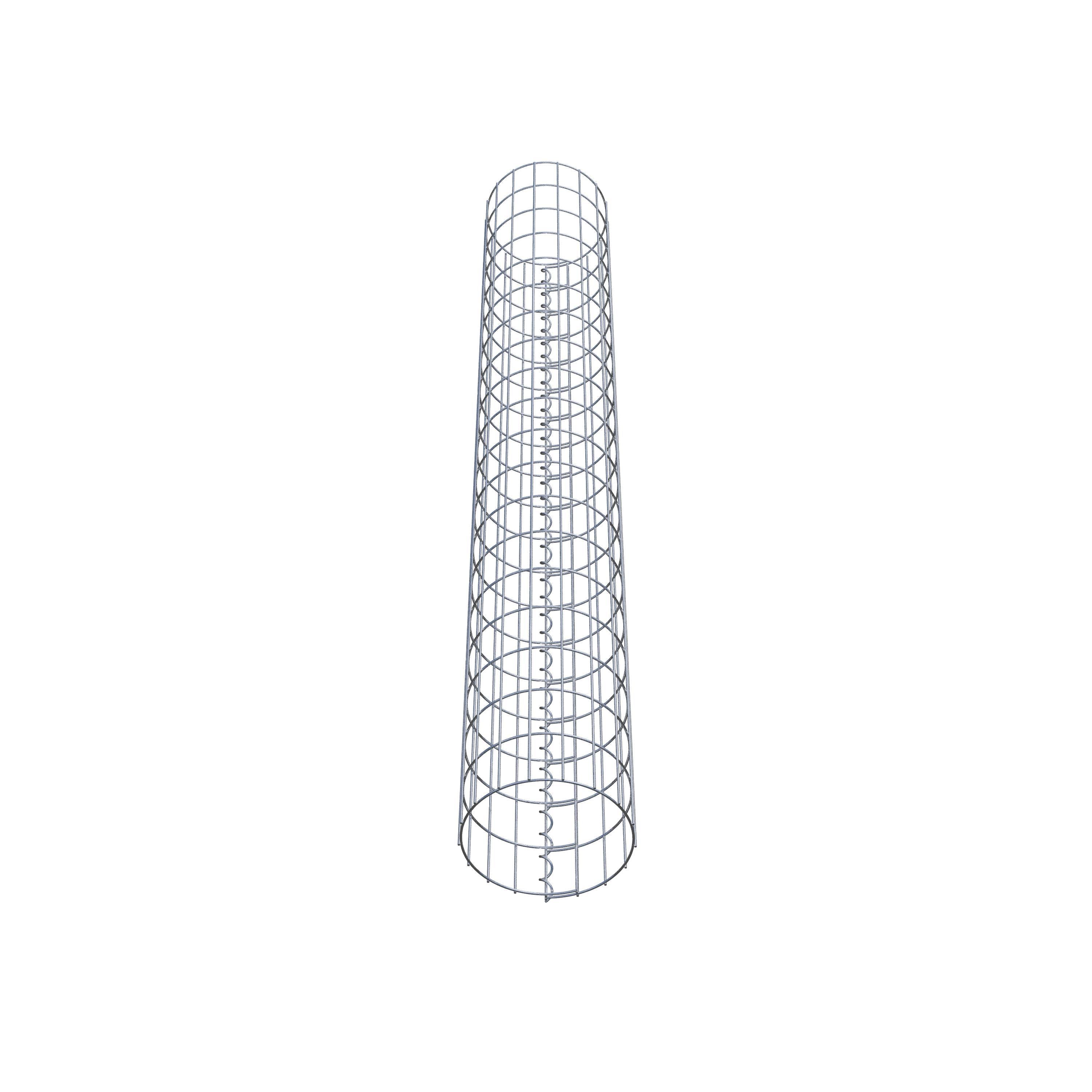 Gabionensäule Durchmesser 27 cm, MW 5 x 10 cm rund