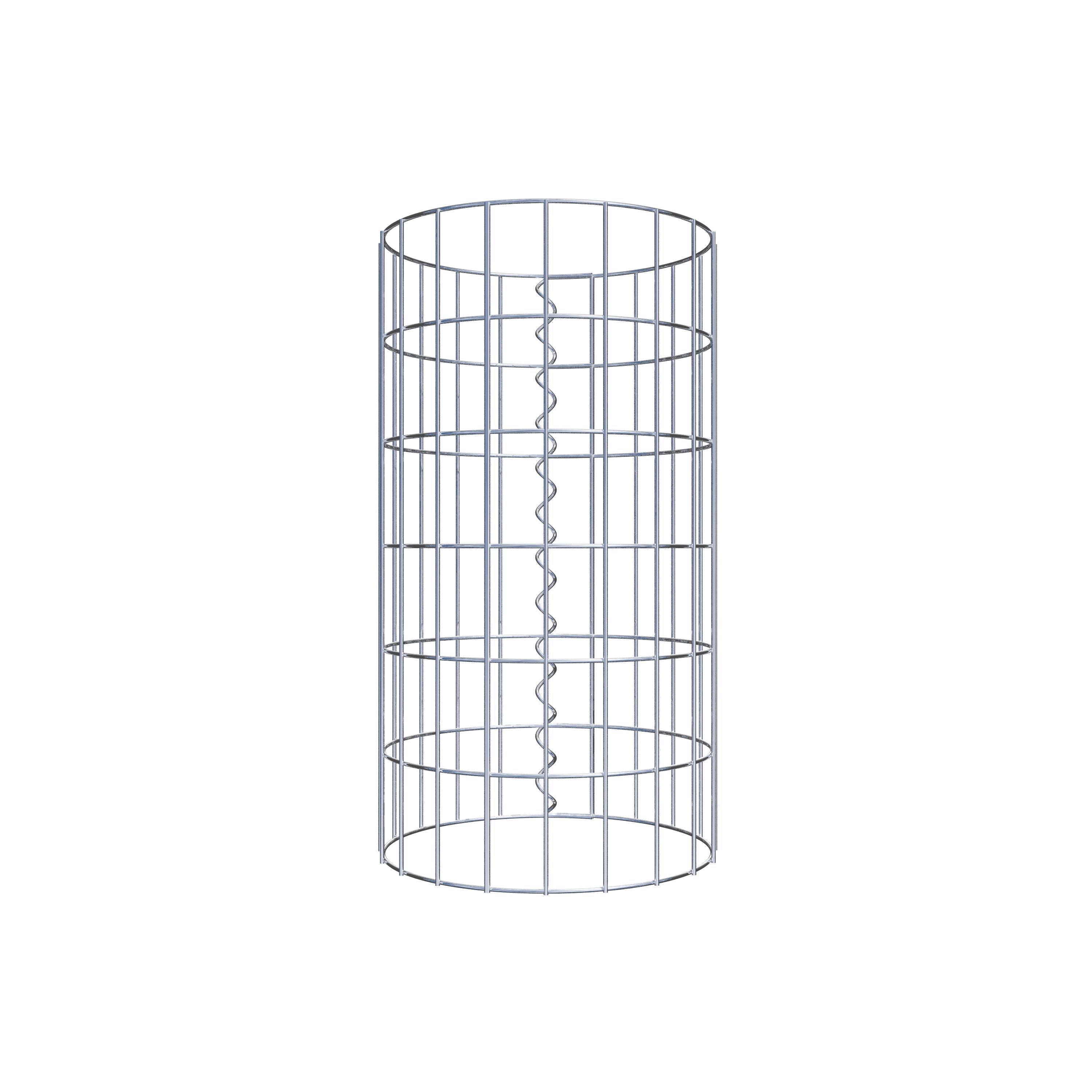 Gabionensäule Durchmesser 32 cm, MW 5 x 10 cm rund