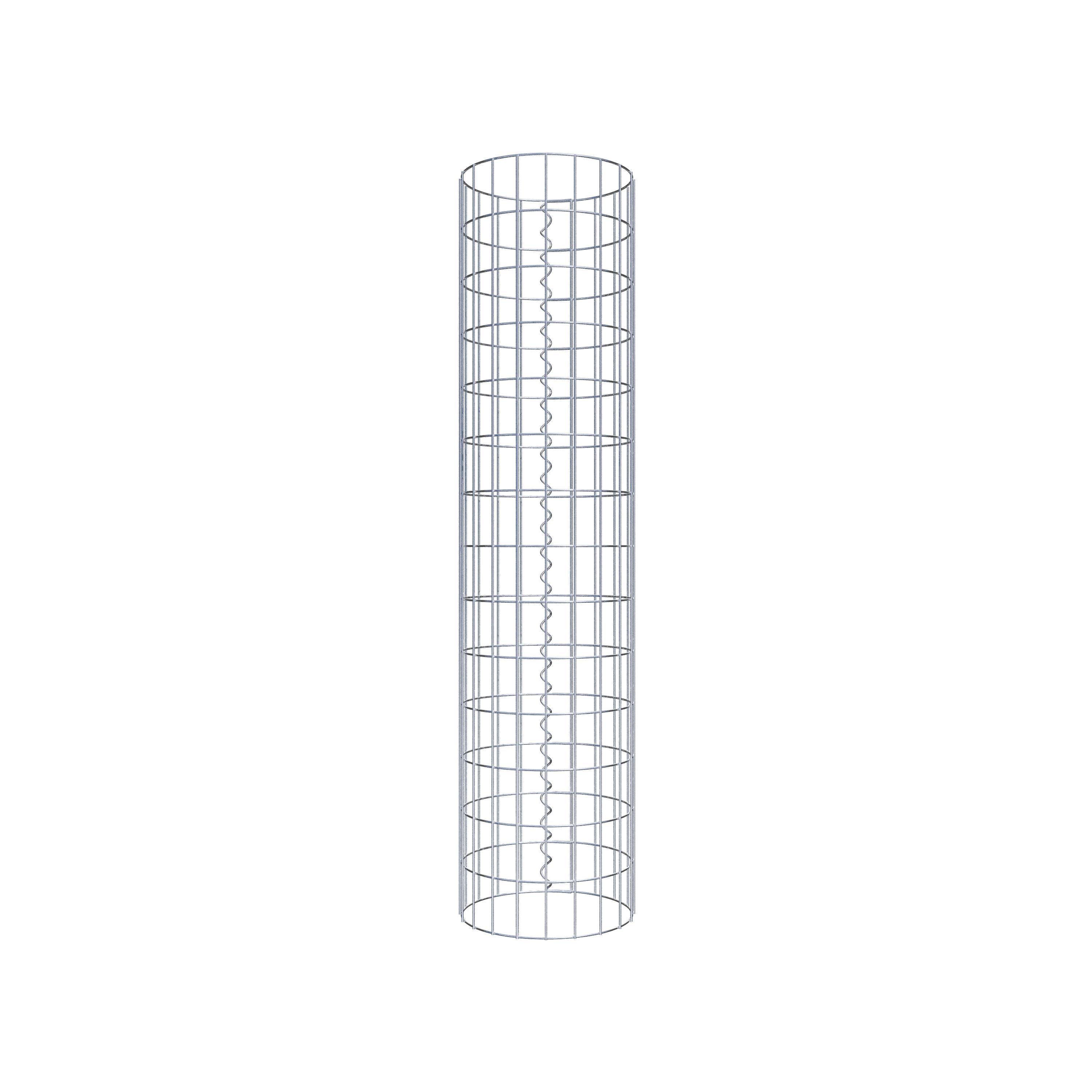 Gabionensäule Durchmesser 32 cm, MW 5 x 10 cm rund