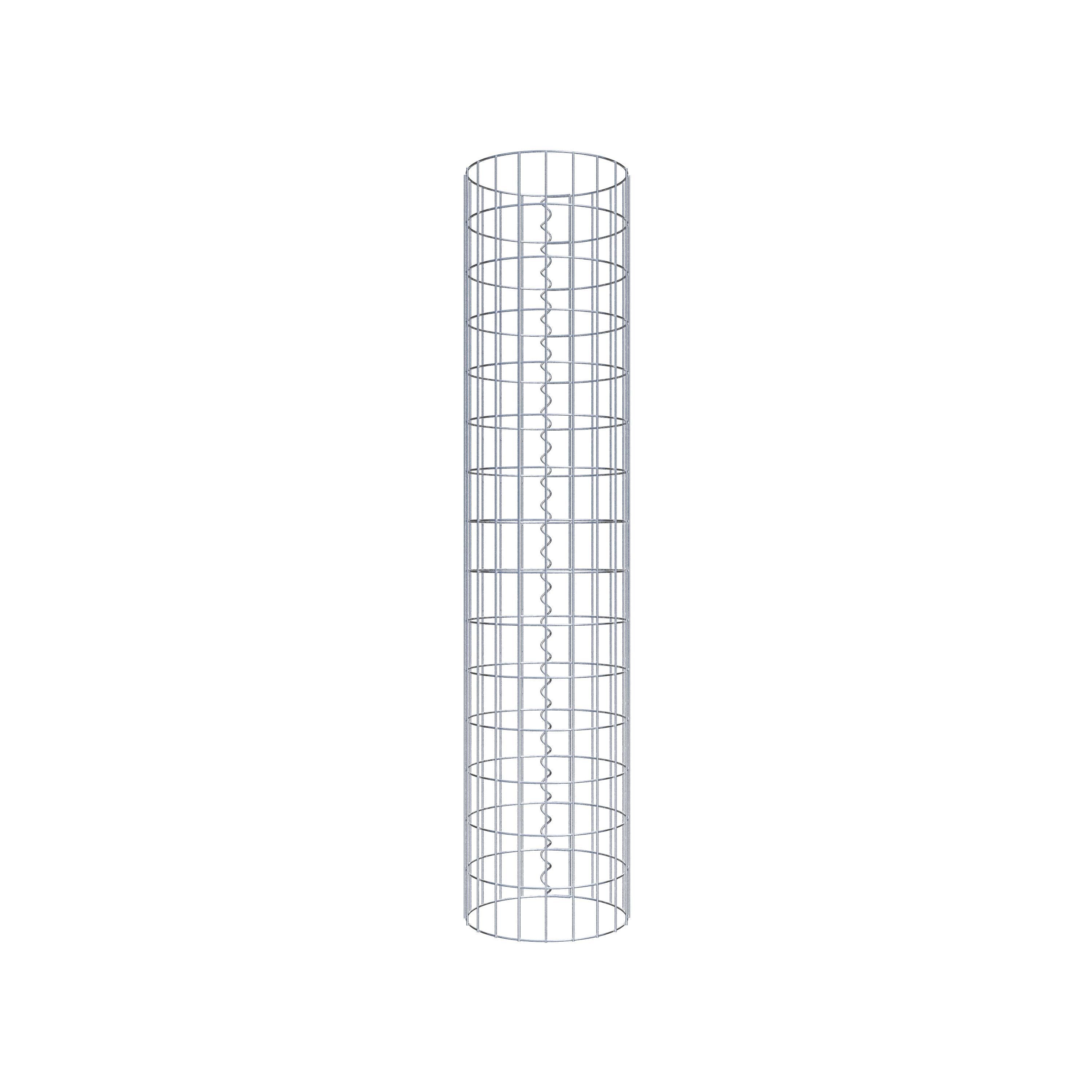 Gabionensäule Durchmesser 32 cm, MW 5 x 10 cm rund