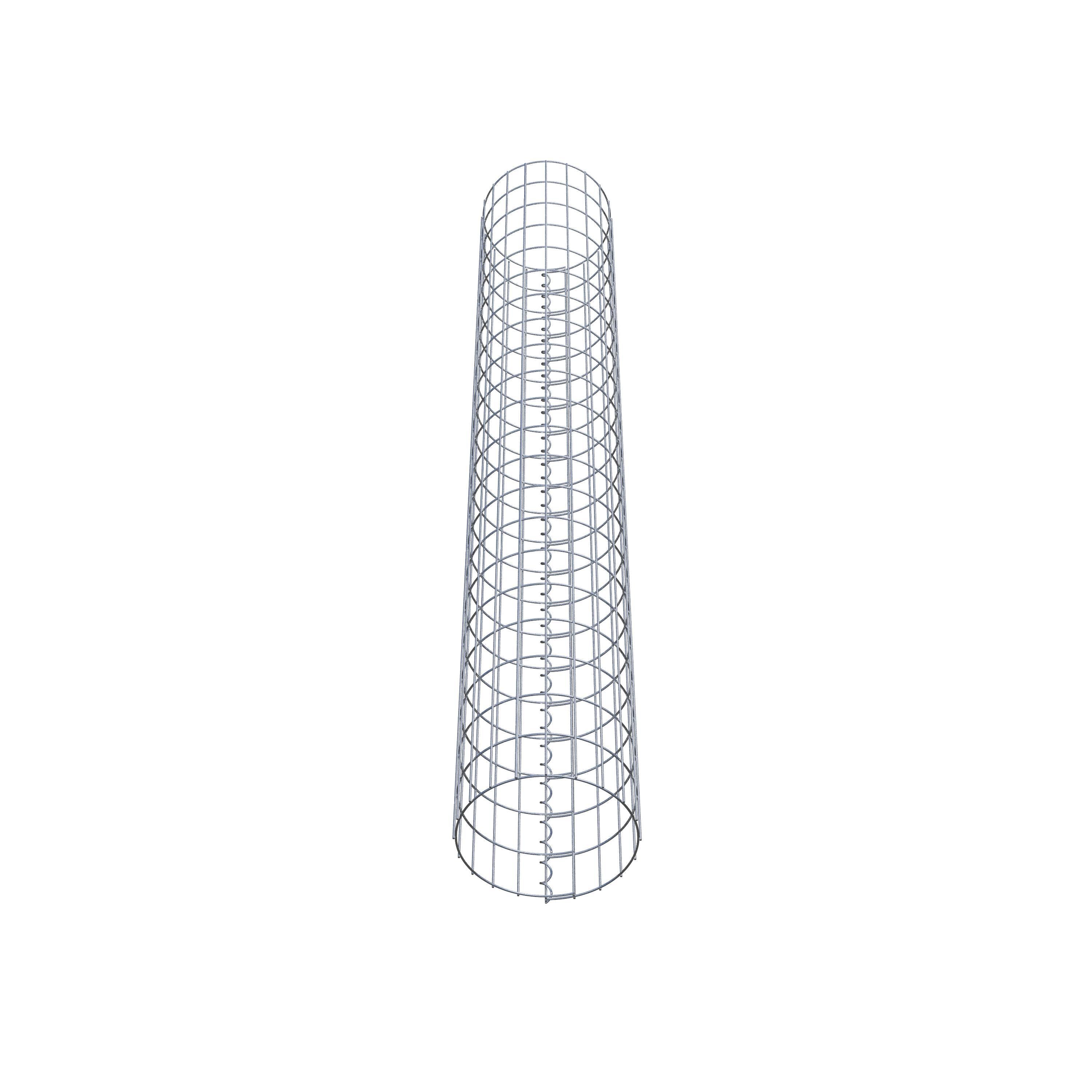 Gabionensäule Durchmesser 32 cm, MW 5 x 10 cm rund