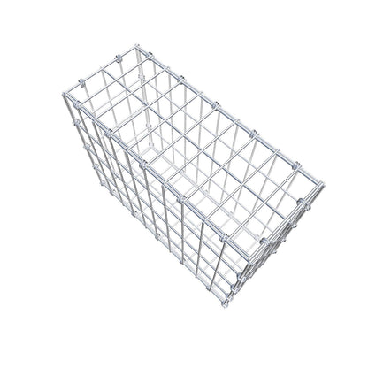 Gabion 50 cm x 40 cm x 20 cm (L x H x D), mesh size 5 x 10 cm, spiral ring