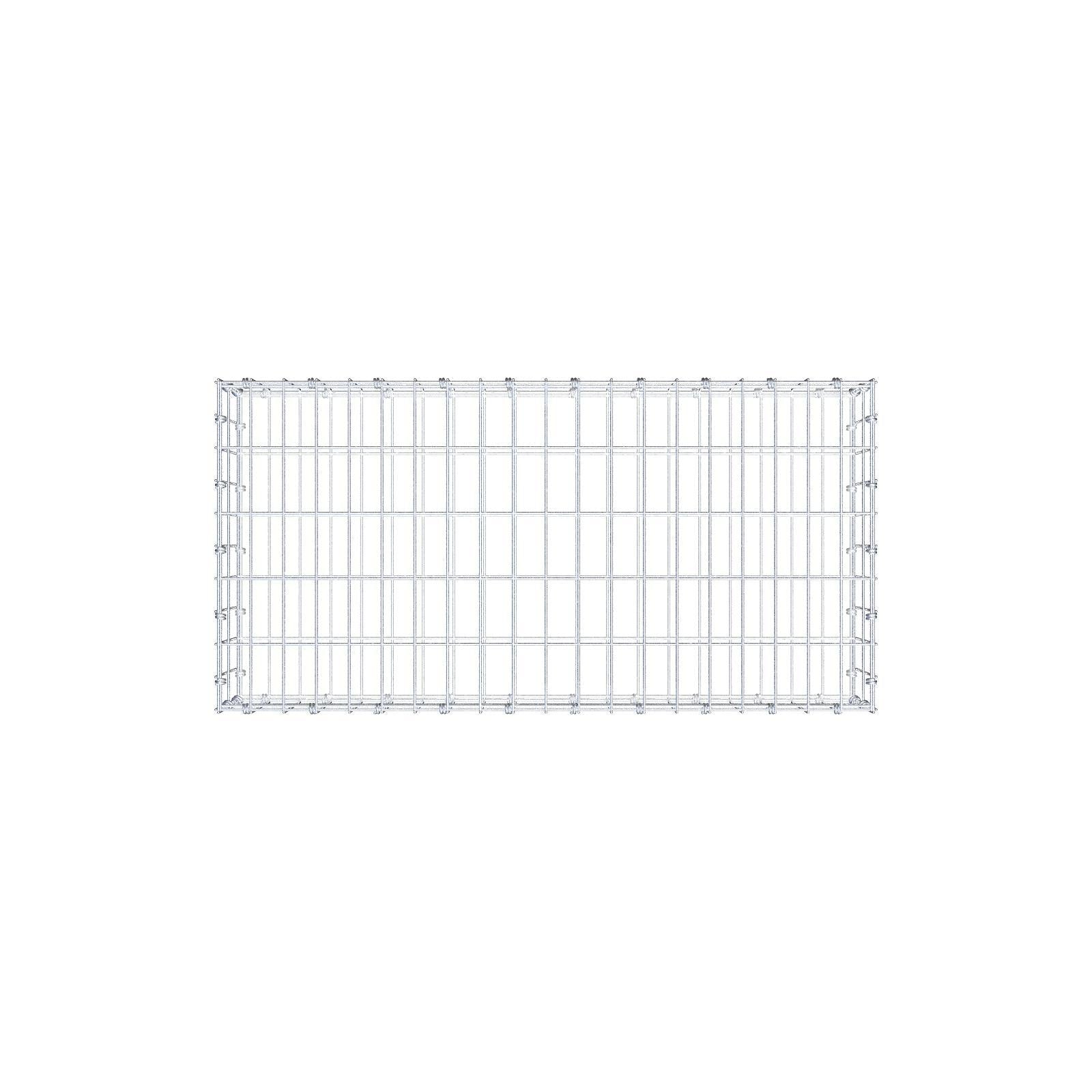 Schanskorf 100 cm x 20 cm x 50 cm (L x H x D), maaswijdte 5 x 10 cm, spiraalring