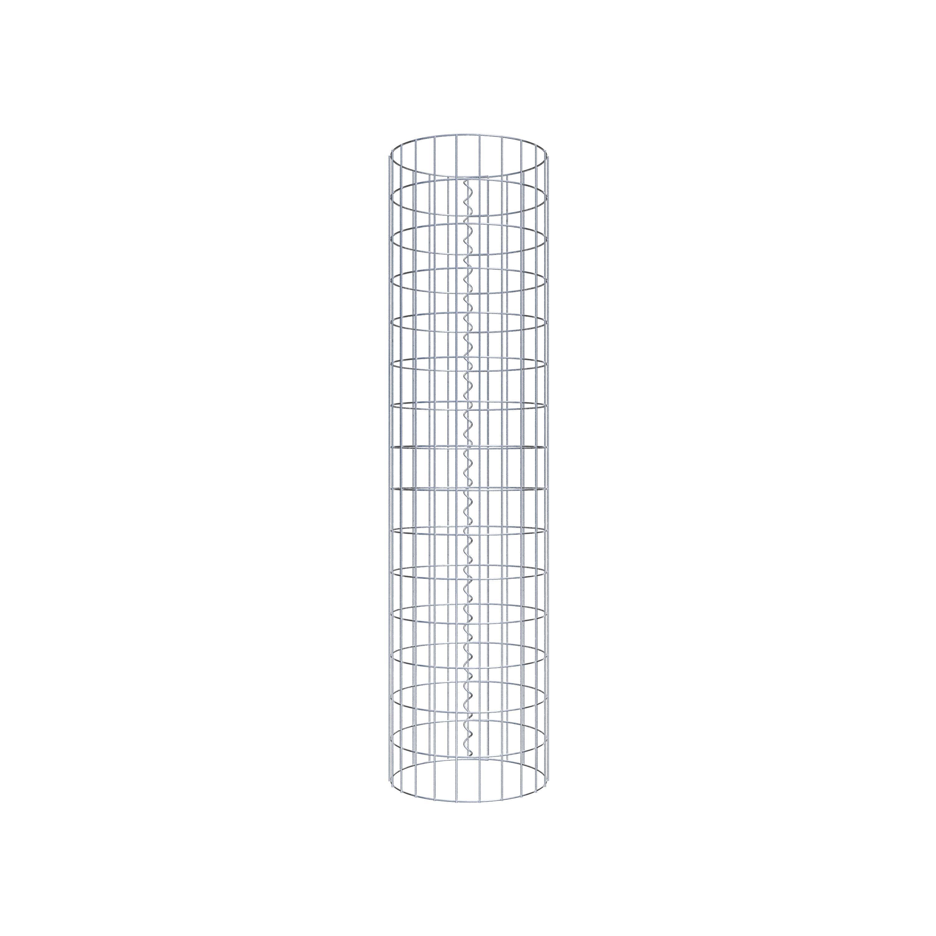 Gabionensäule Durchmesser 37 cm, MW 5 x 10 cm rund