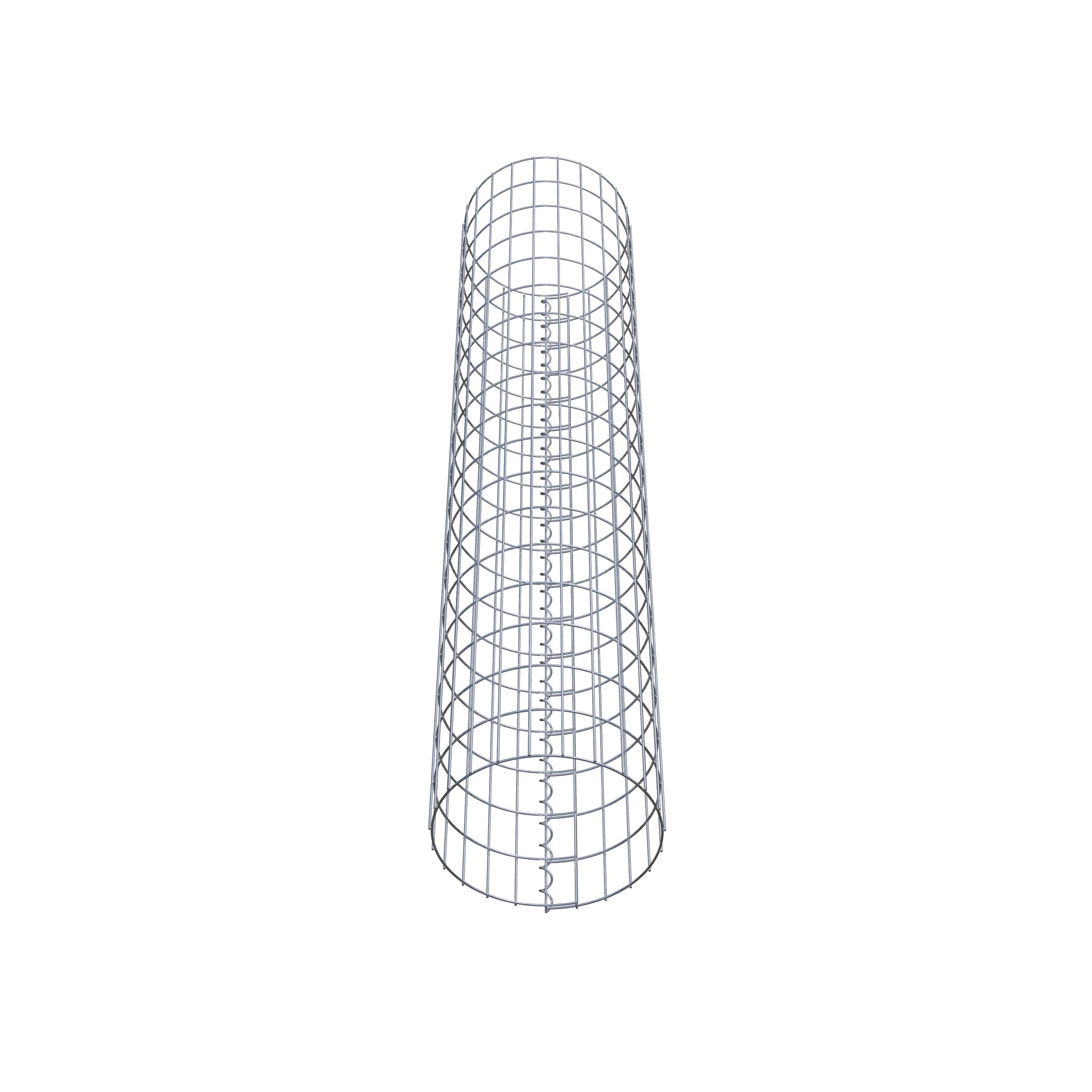 Gabionensäule Durchmesser 37 cm, MW 5 x 10 cm rund