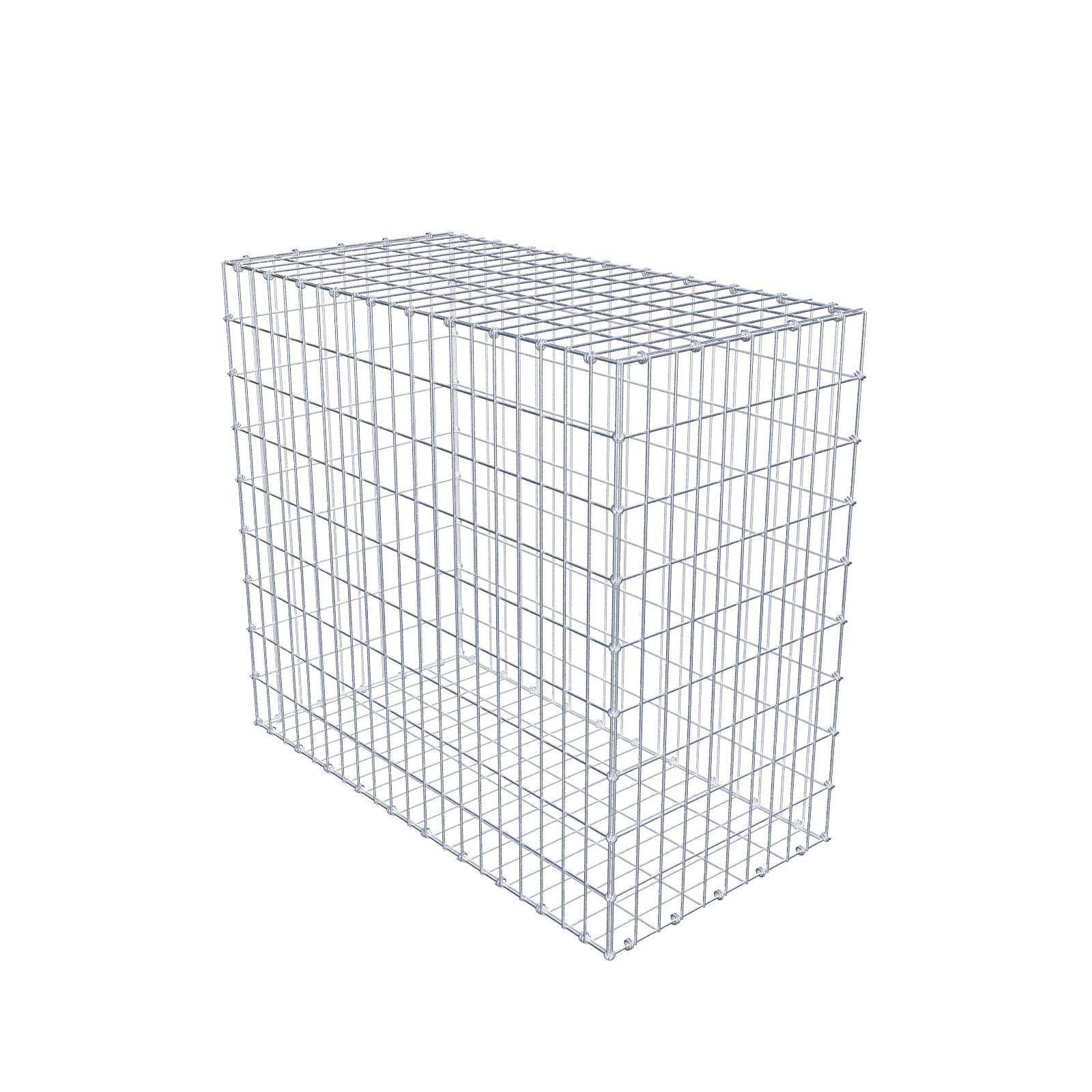 Schanskorf 100 cm x 90 cm x 50 cm (L x H x D), maaswijdte 5 x 10 cm, spiraalring