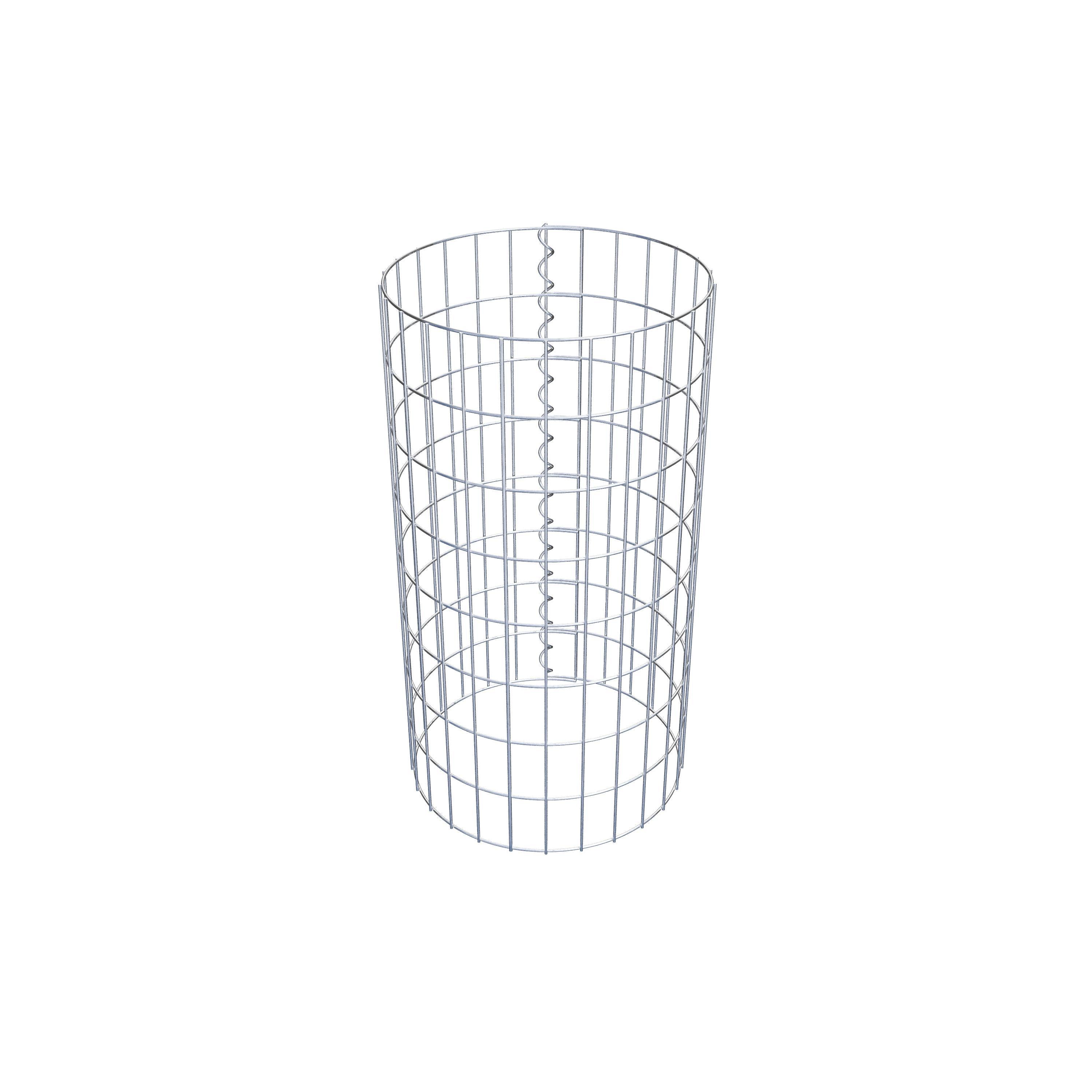 Gabionensäule Durchmesser 42 cm, MW 5 x 10 cm rund