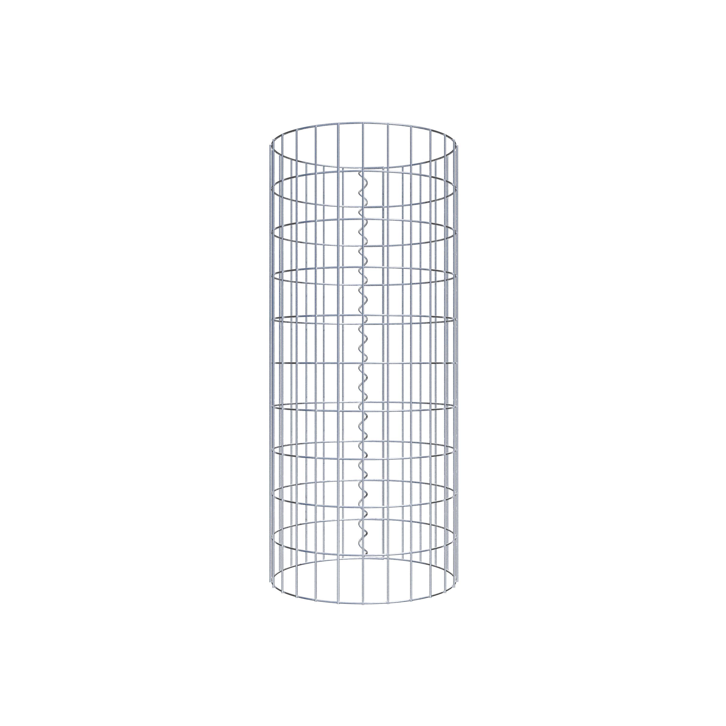 Gabionensäule Durchmesser 42 cm, MW 5 x 10 cm rund