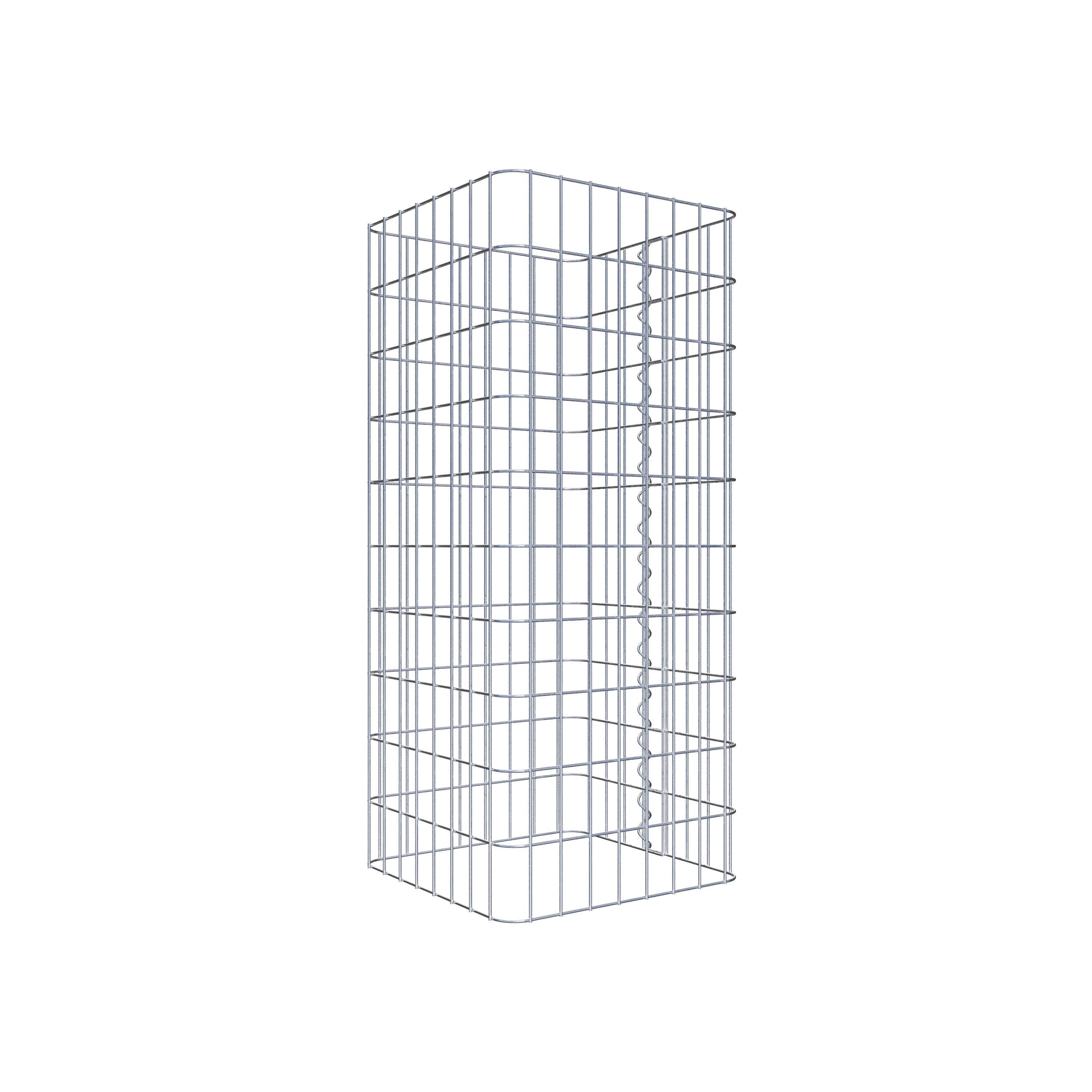 Gabionensäule 42 x 42 cm, MW 5 x 10 cm eckig