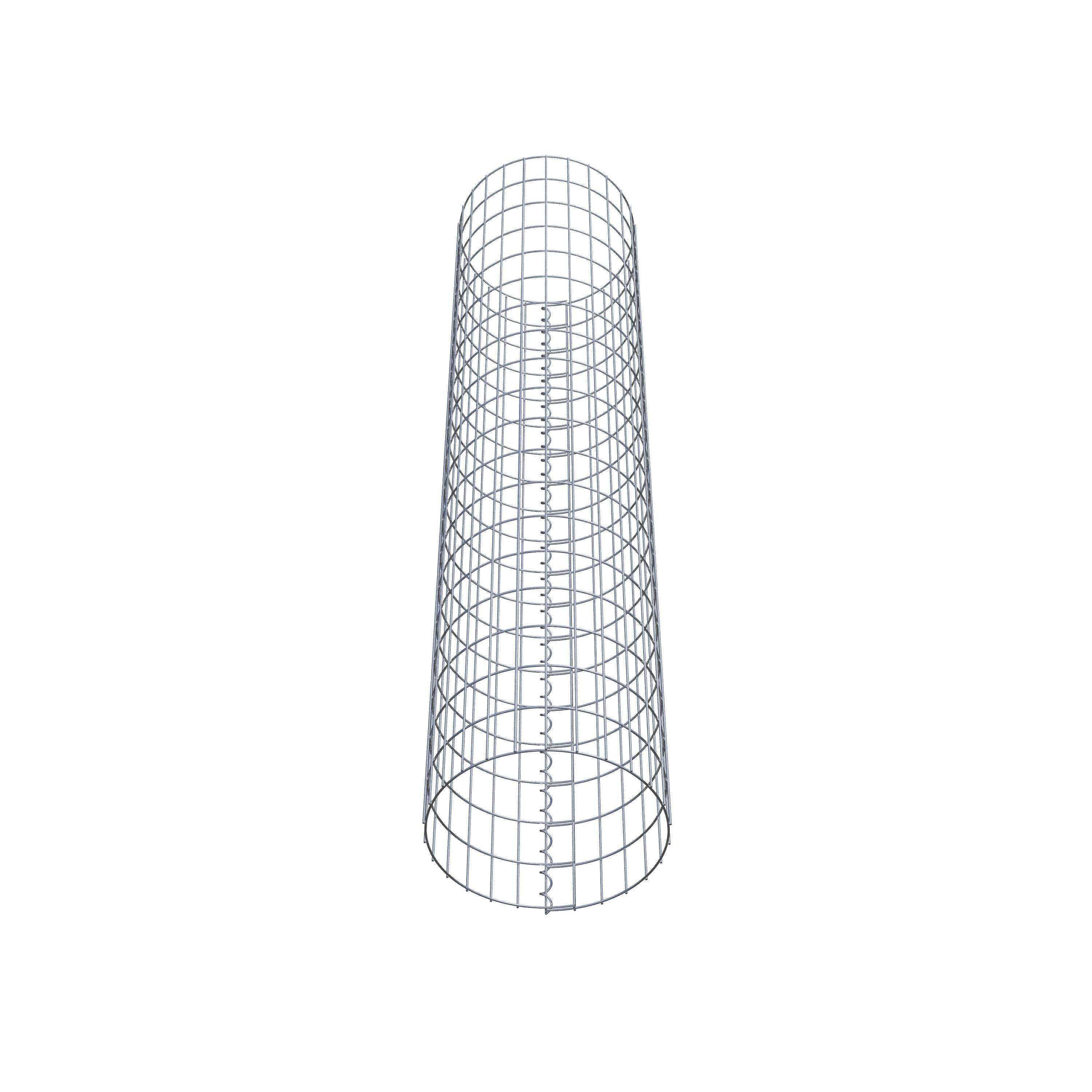 Gabionensäule Durchmesser 42 cm, MW 5 x 10 cm rund