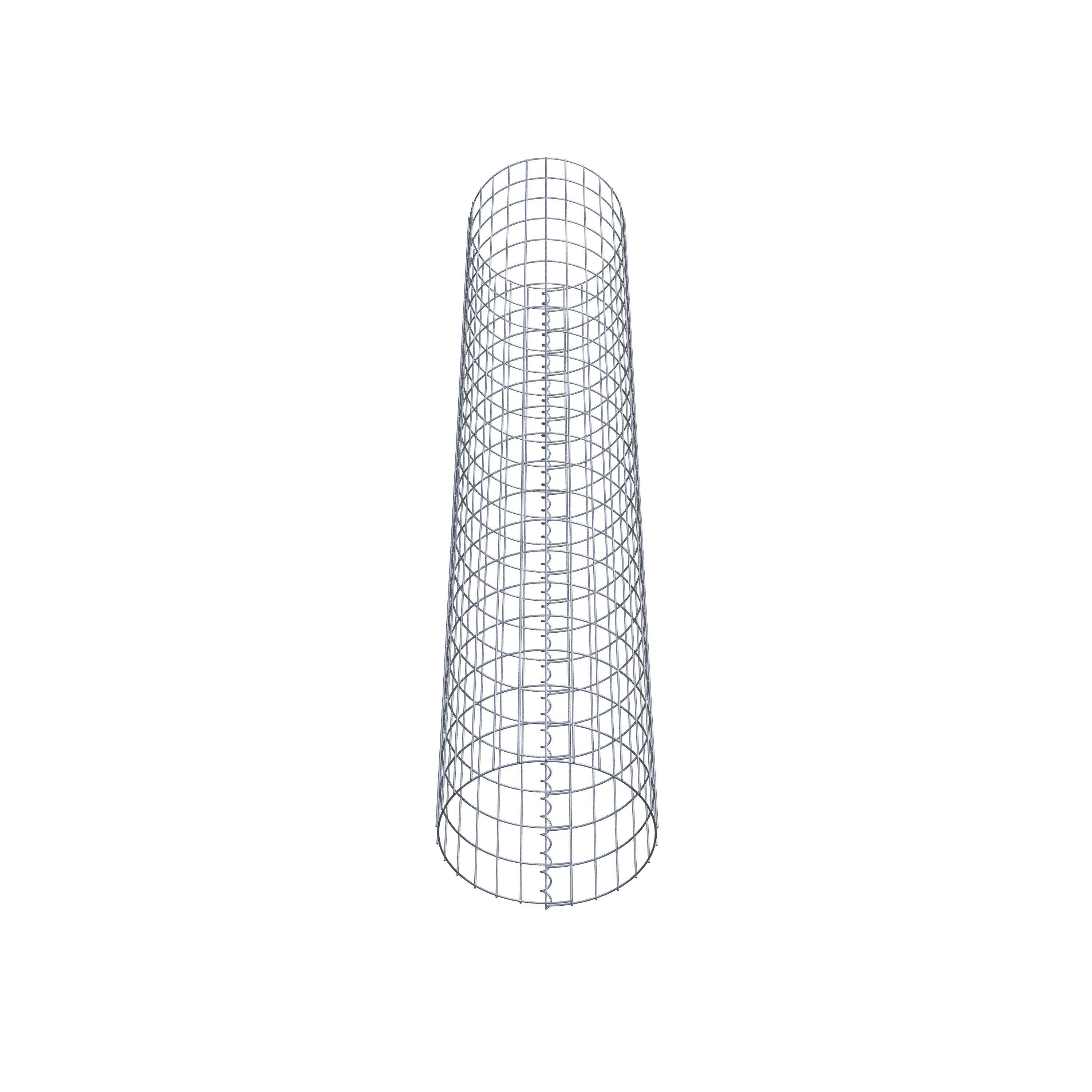 Gabionensäule Durchmesser 42 cm, MW 5 x 10 cm rund