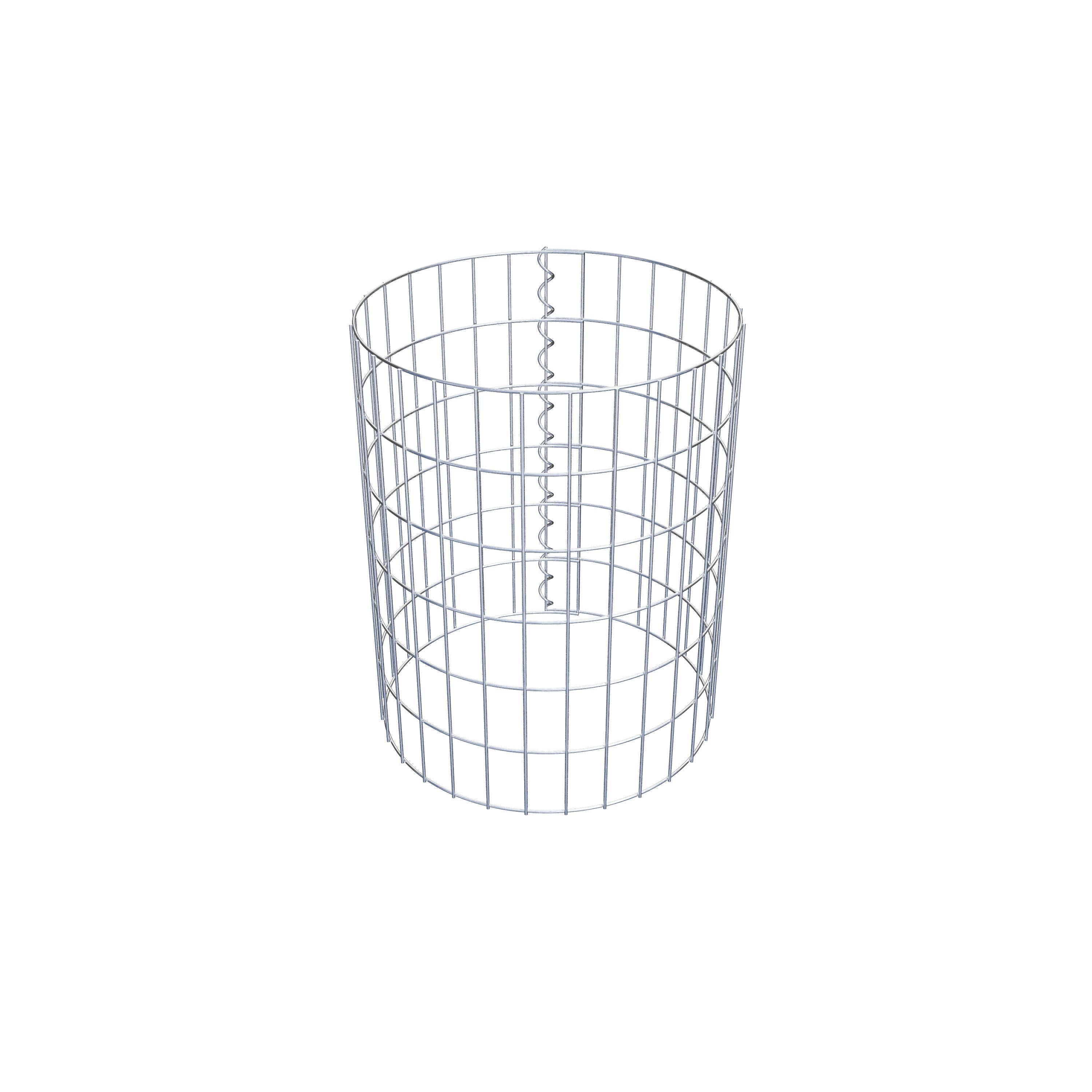 Gabionensäule Durchmesser 47 cm, MW 5 x 10 cm rund