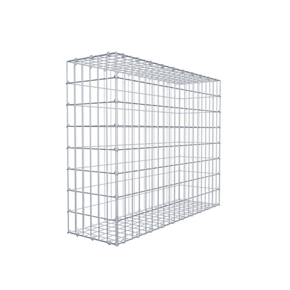 Gabion 100 cm x 80 cm x 30 cm (L x H x P), mailles 5 cm x 10 cm, anneau en C