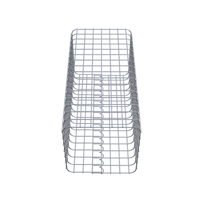 Colonne de gabion 37 x 37 cm MW 5 x 5 cm carré