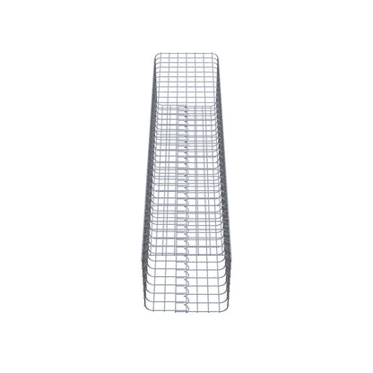 Colonne de gabion 37 x 37 cm MW 5 x 5 cm carré