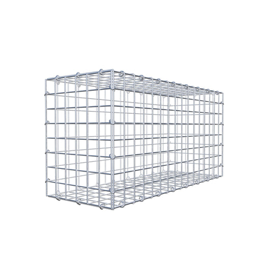 Gabion 80 cm x 40 cm x 30 cm (L x H x D), mesh size 5 cm x 5 cm, C-ring