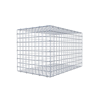 Gabion 80 cm x 50 cm x 50 cm (L x H x D), maskestørrelse 5 cm x 5 cm, C-ring
